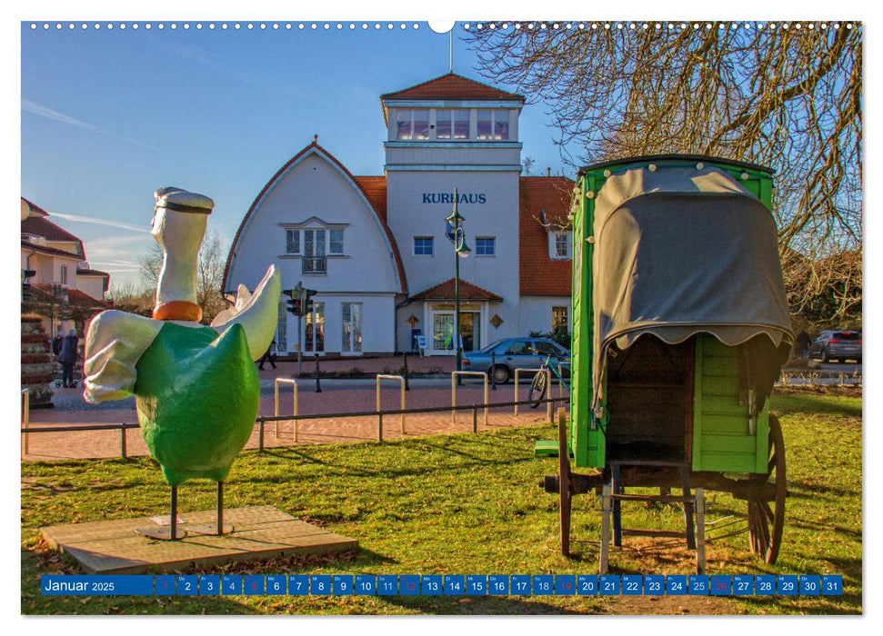 Boltenhagen – Sonne, Sand und Ferien an der Ostsee (CALVENDO Wandkalender 2025)