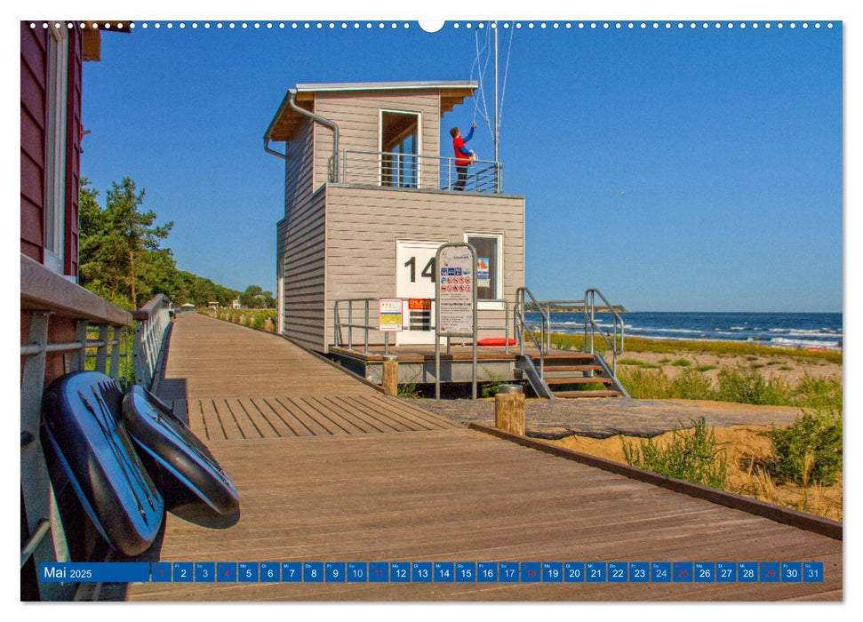 Boltenhagen – Sonne, Sand und Ferien an der Ostsee (CALVENDO Wandkalender 2025)