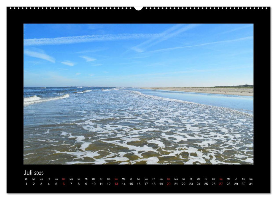 Juist – Insel im Wattenmeer (CALVENDO Premium Wandkalender 2025)