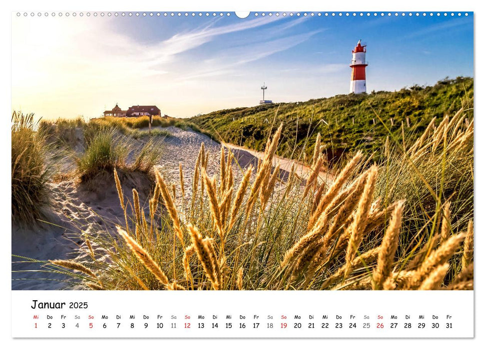 Borkum, bezaubernde Nordseeinsel (CALVENDO Premium Wandkalender 2025)