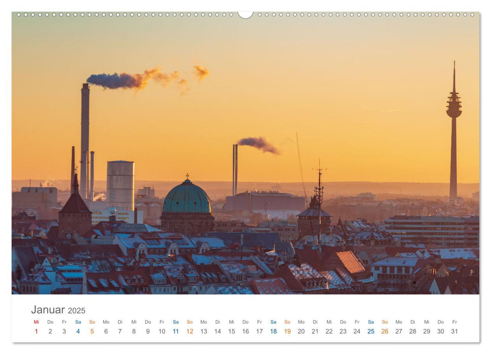 Mittelfranken - wo Lebensfreude Tradition hat (CALVENDO Premium Wandkalender 2025)