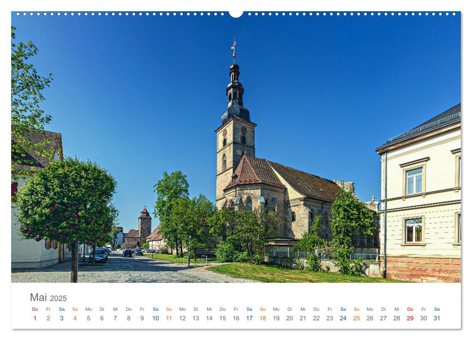 Mittelfranken - wo Lebensfreude Tradition hat (CALVENDO Premium Wandkalender 2025)