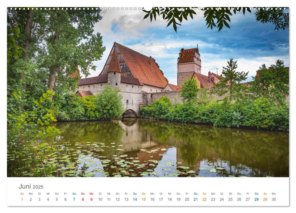 Mittelfranken - wo Lebensfreude Tradition hat (CALVENDO Premium Wandkalender 2025)