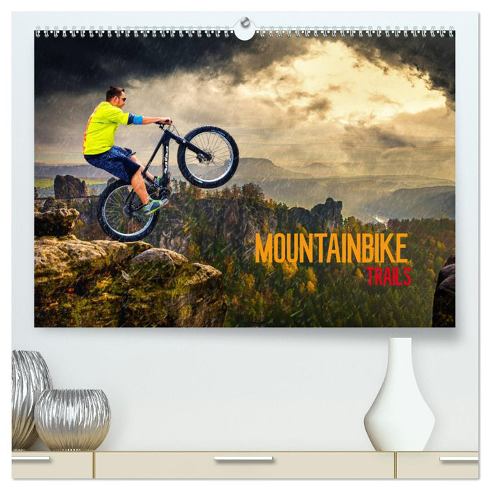 Mountainbike Trails (CALVENDO Premium Wandkalender 2025)