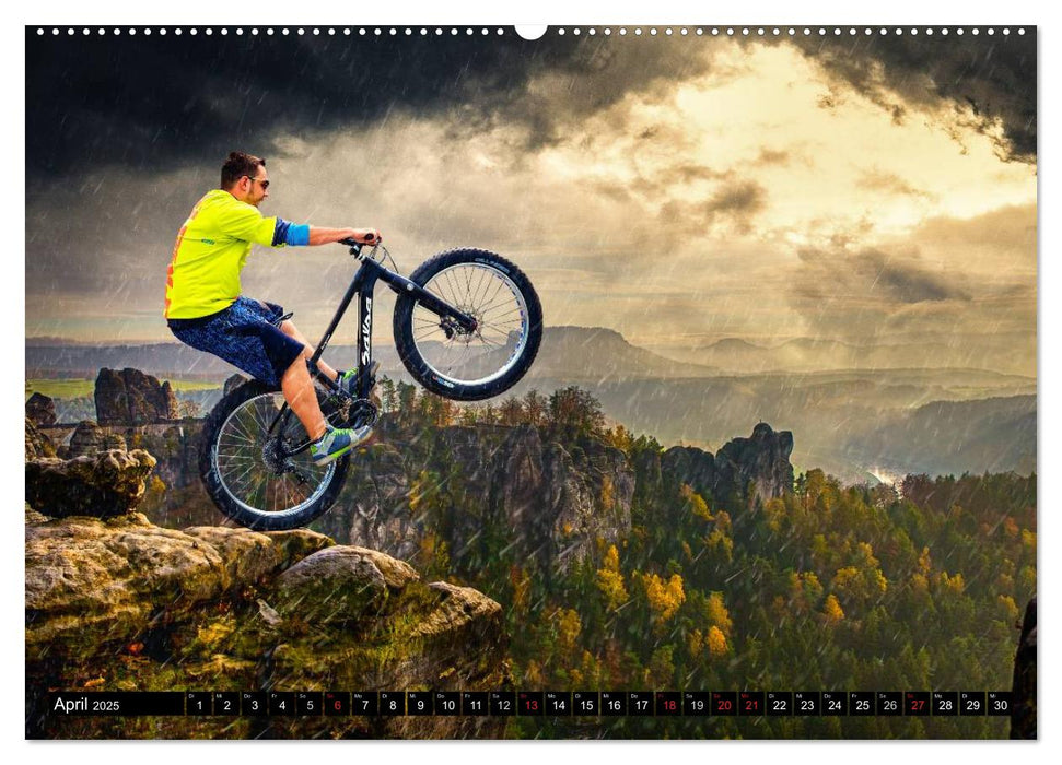 Mountainbike Trails (CALVENDO Premium Wandkalender 2025)