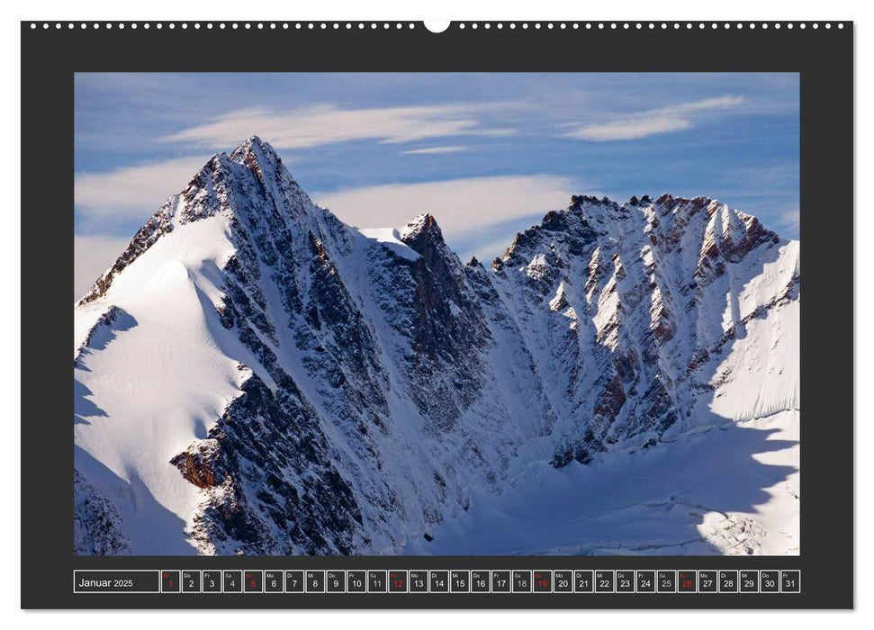 Der Großglockner 3798m (CALVENDO Premium Wandkalender 2025)