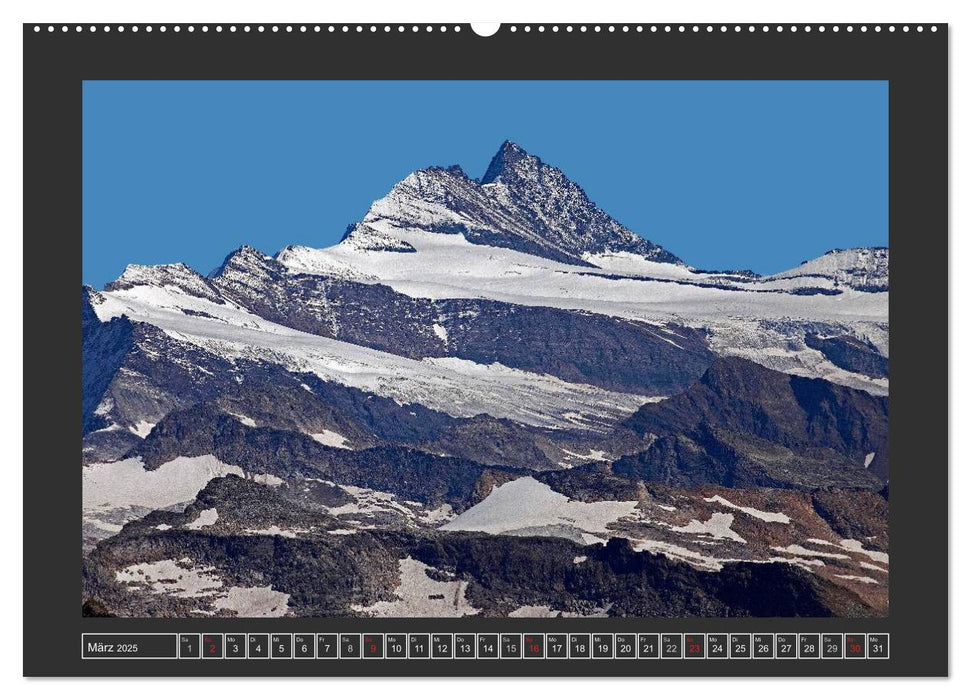 Der Großglockner 3798m (CALVENDO Premium Wandkalender 2025)