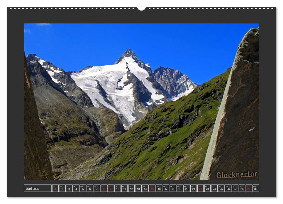 Der Großglockner 3798m (CALVENDO Premium Wandkalender 2025)