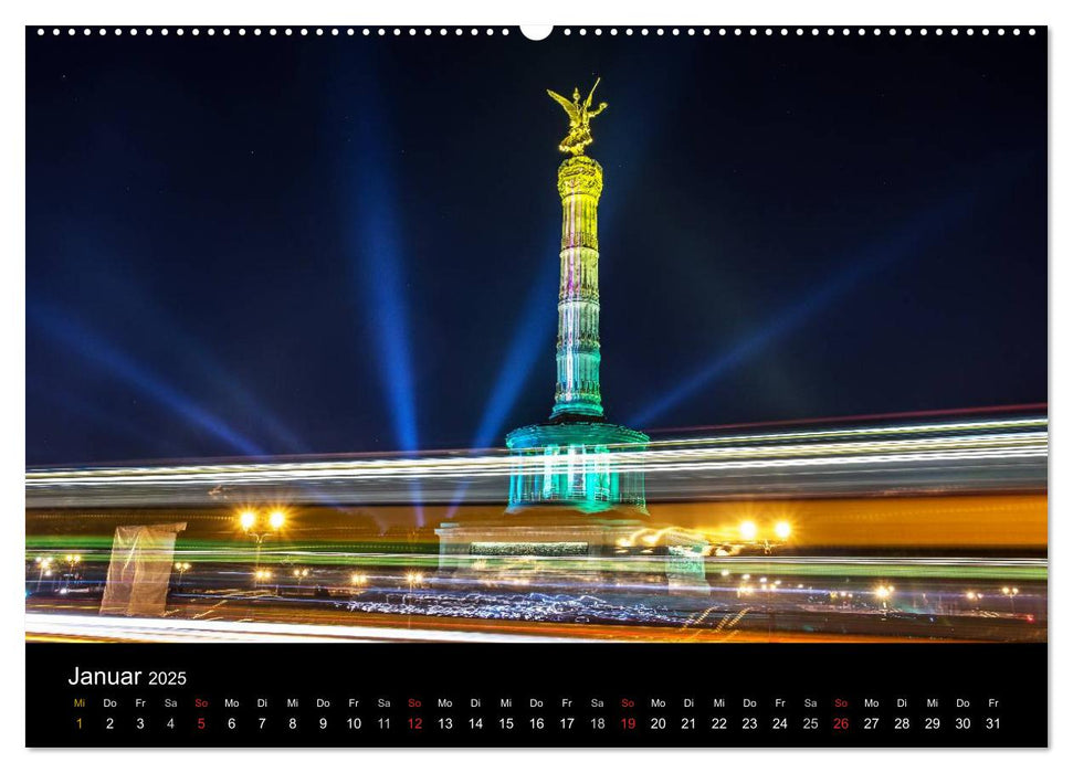 Berlin dynmaic (CALVENDO Premium Wandkalender 2025)