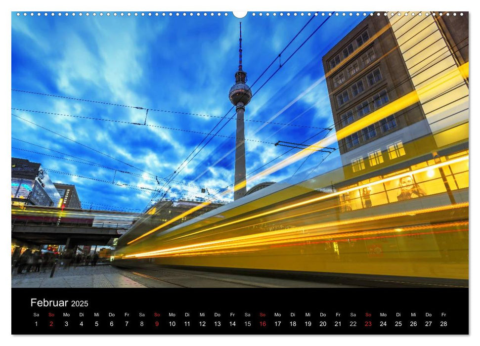 Berlin dynmaic (CALVENDO Premium Wandkalender 2025)