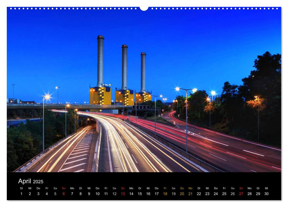 Berlin dynmaic (CALVENDO Premium Wandkalender 2025)