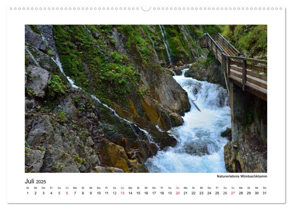 Willkommen im Bergsteigerdorf Ramsau (CALVENDO Premium Wandkalender 2025)