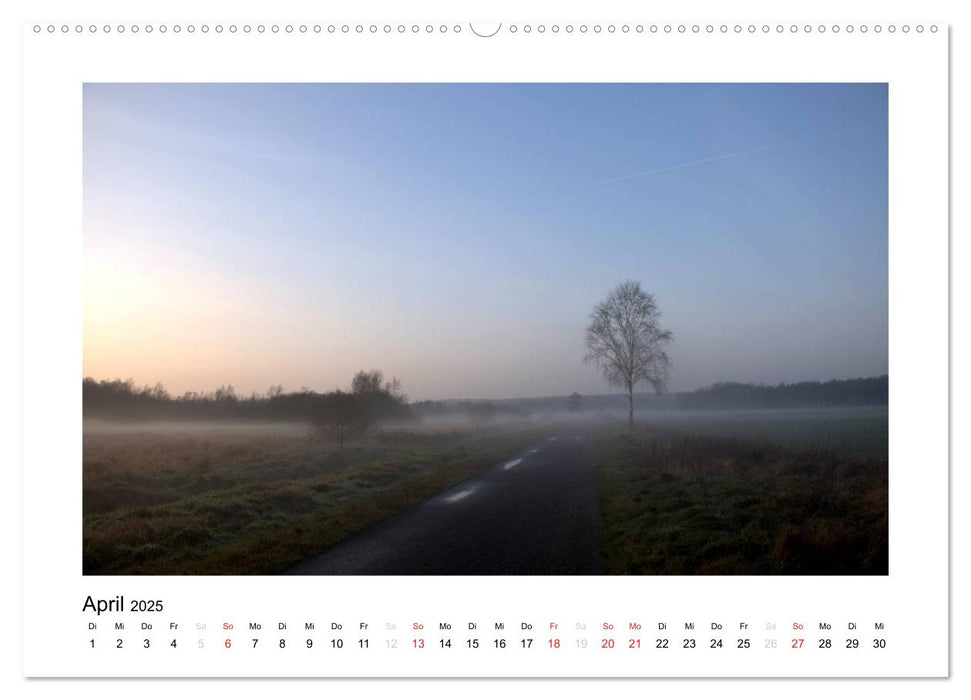 Winter im Teufelsmoor (CALVENDO Premium Wandkalender 2025)