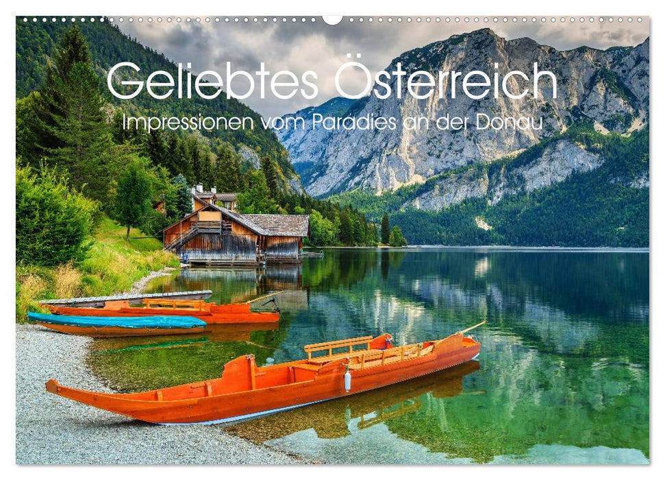 Geliebtes Österreich. Impressionen vom Paradies an der Donau (CALVENDO Wandkalender 2025)