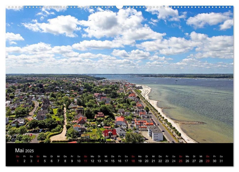 Malerische Kieler Förde (CALVENDO Premium Wandkalender 2025)