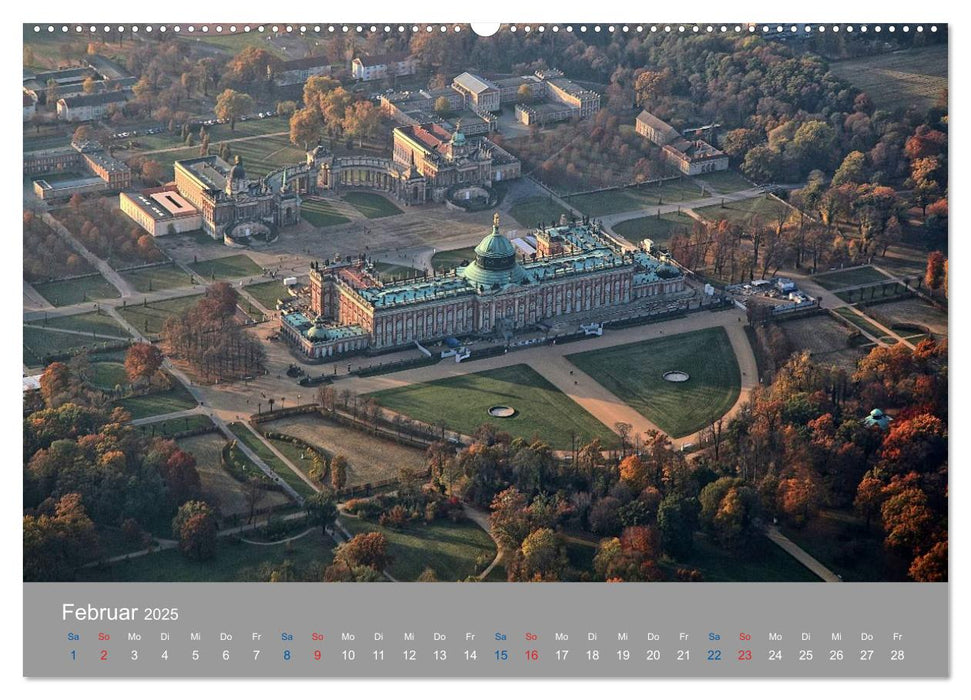 Potsdam von Oben (CALVENDO Wandkalender 2025)