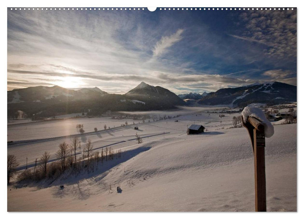 Die weiten Täler im Salzburger Land (CALVENDO Premium Wandkalender 2025)