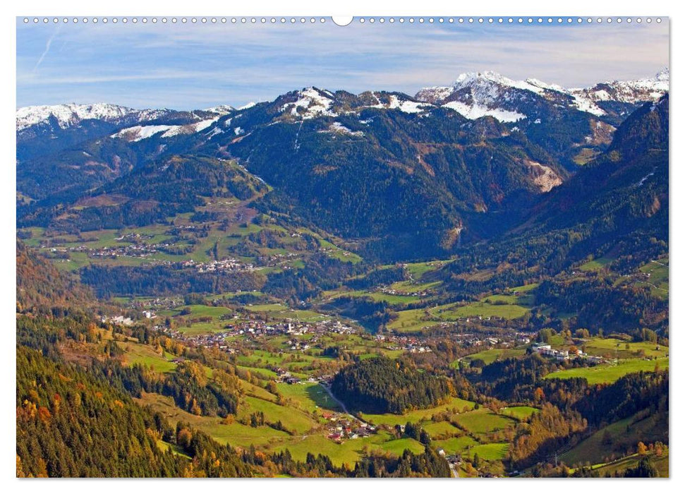 Die weiten Täler im Salzburger Land (CALVENDO Premium Wandkalender 2025)