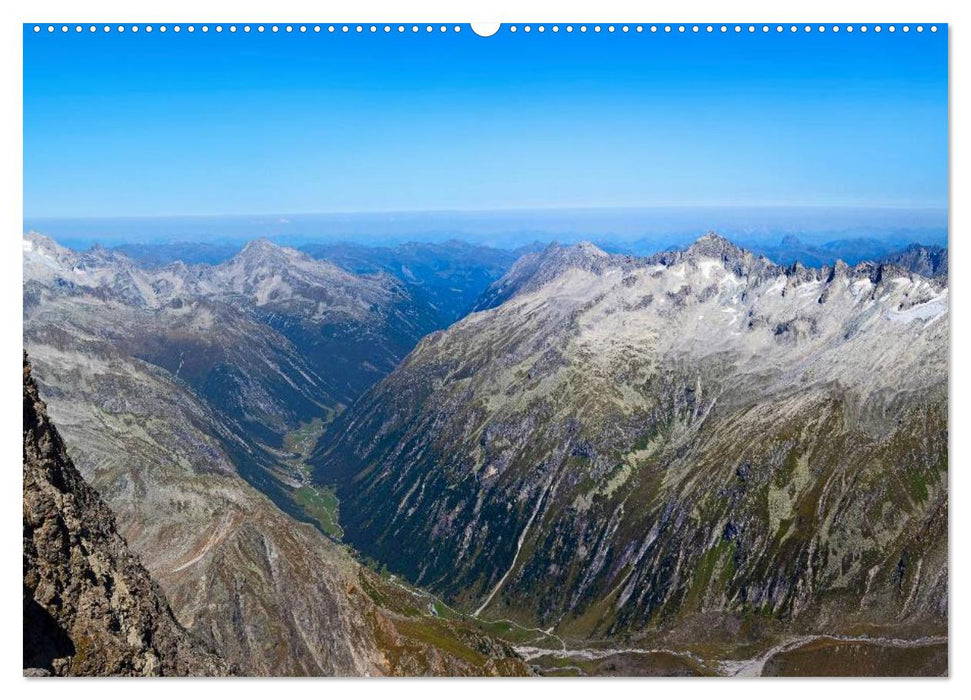 Die weiten Täler im Salzburger Land (CALVENDO Premium Wandkalender 2025)