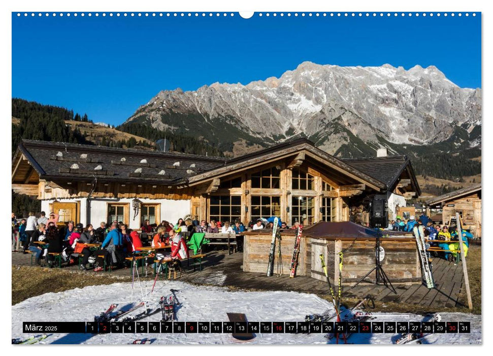 HOCHKÖNIG - Gipfel der Salzburger Alpen (CALVENDO Premium Wandkalender 2025)