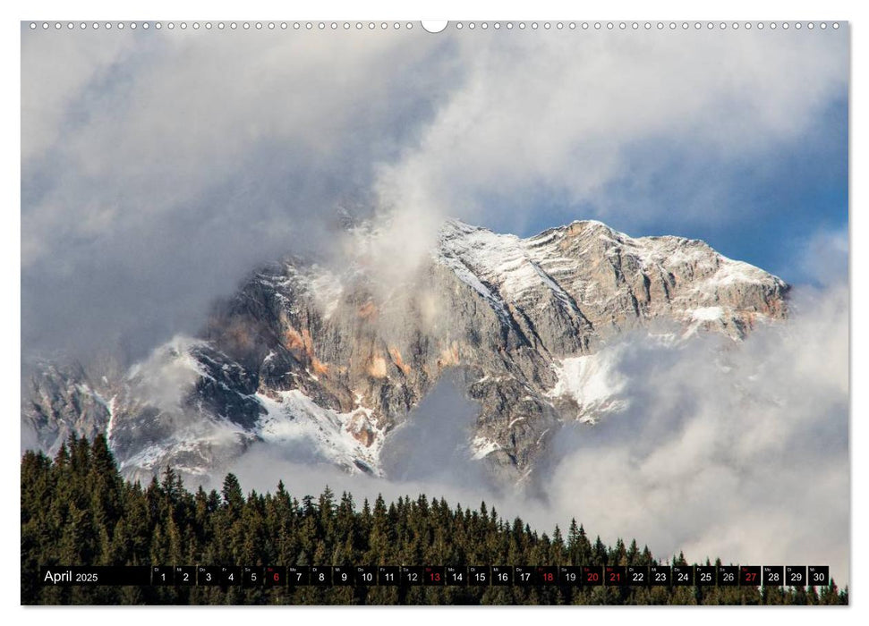 HOCHKÖNIG - Gipfel der Salzburger Alpen (CALVENDO Premium Wandkalender 2025)