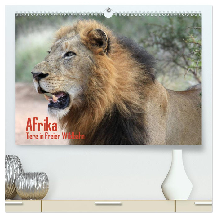 Afrika. Tiere in freier Wildbahn (CALVENDO Premium Wandkalender 2025)