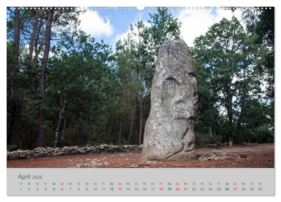 Megalith. Die großen Steine von Carnac (CALVENDO Premium Wandkalender 2025)