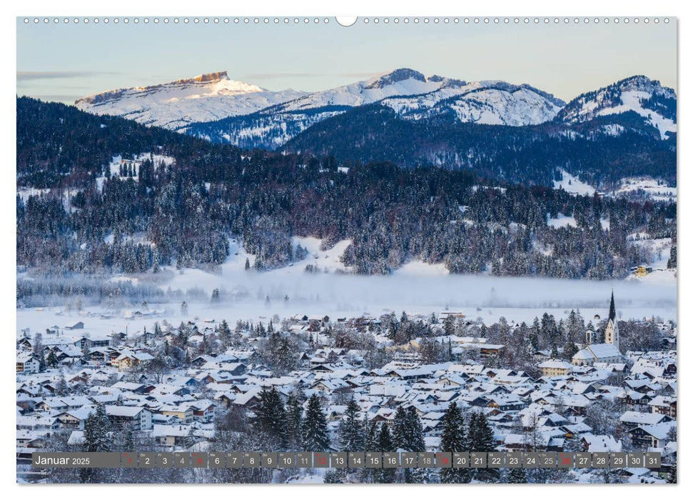 Wanderziele rund um Oberstdorf (CALVENDO Premium Wandkalender 2025)