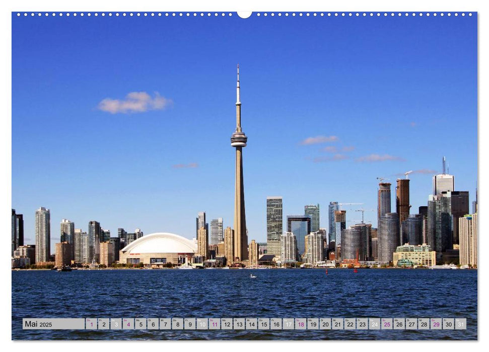 Provinzhauptstadt Toronto (CALVENDO Wandkalender 2025)