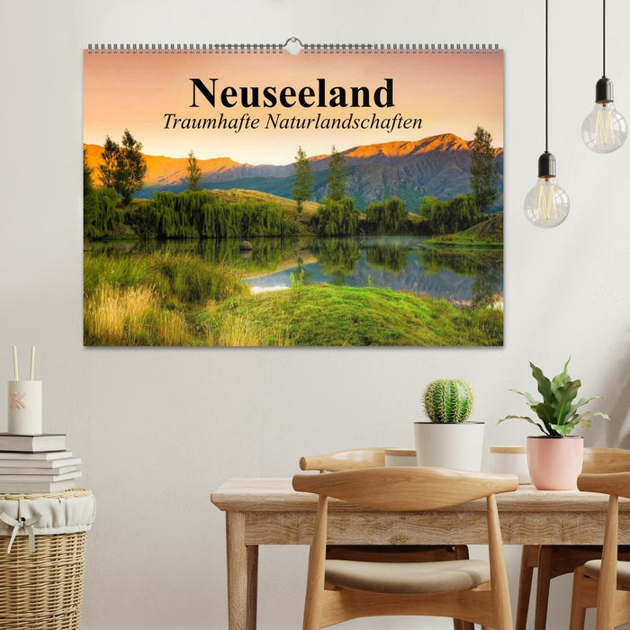 Neuseeland. Traumhafte Naturlandschaften (CALVENDO Wandkalender 2025)