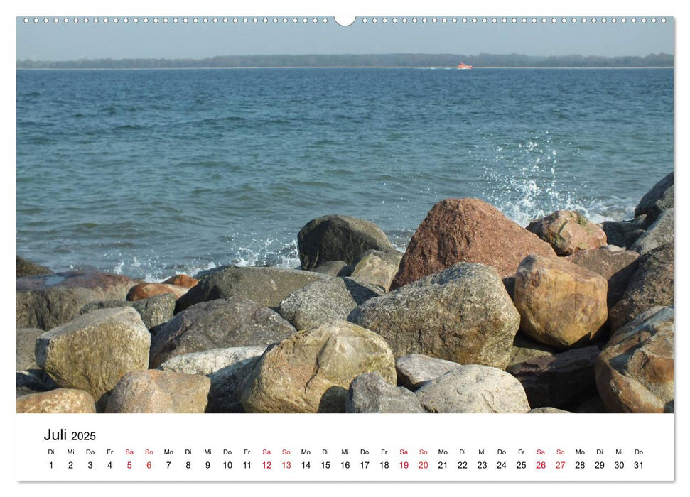 Lübecker Bucht (CALVENDO Premium Wandkalender 2025)