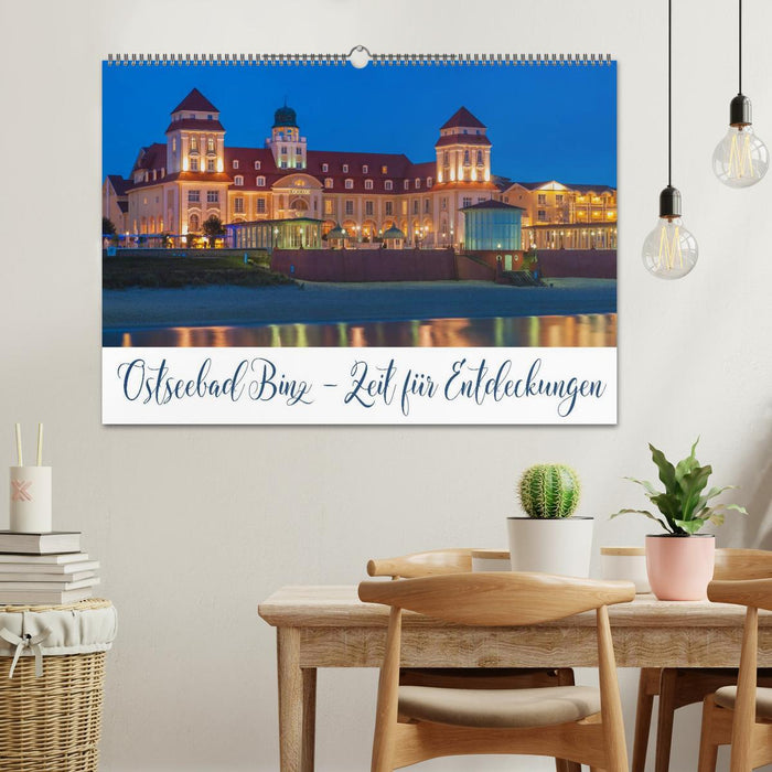 Ostseebad Binz – Zeit für Erholung (CALVENDO Wandkalender 2025)