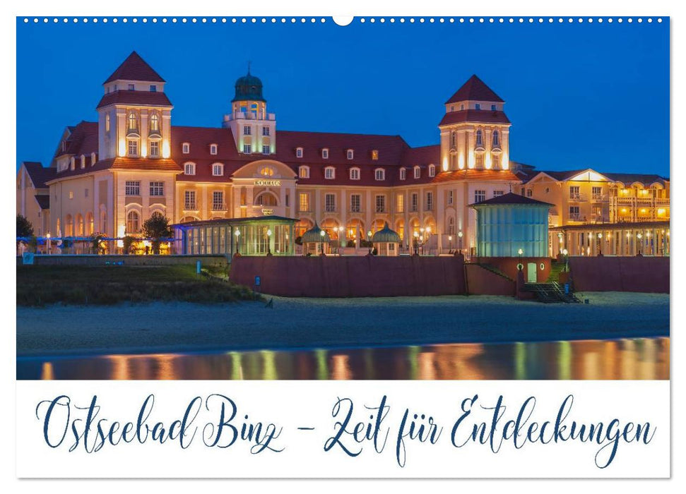 Ostseebad Binz – Zeit für Erholung (CALVENDO Wandkalender 2025)