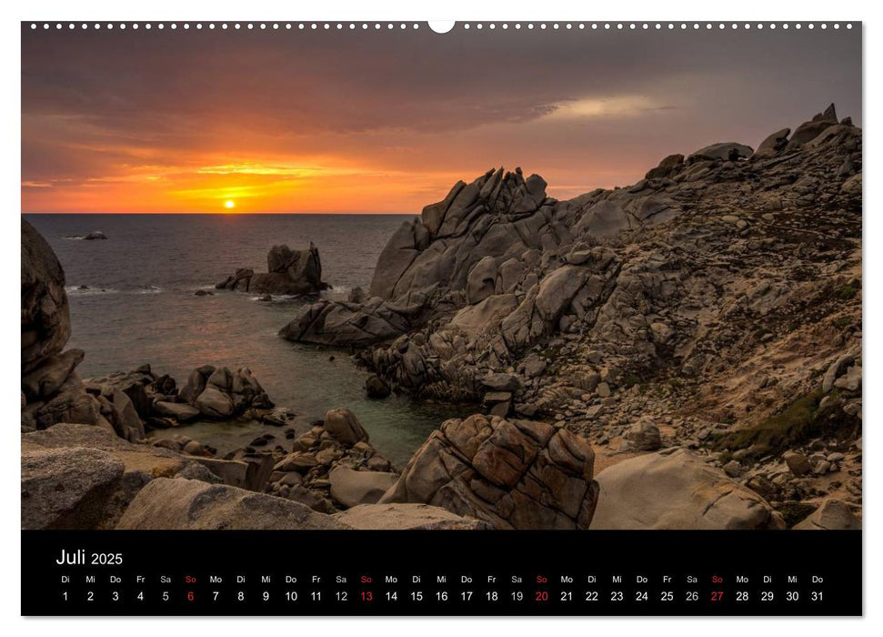 Sardinien - die schönsten Emotionen der Insel (CALVENDO Premium Wandkalender 2025)