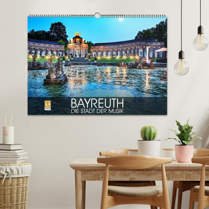 Bayreuth - die Stadt der Musik (CALVENDO Wandkalender 2025)