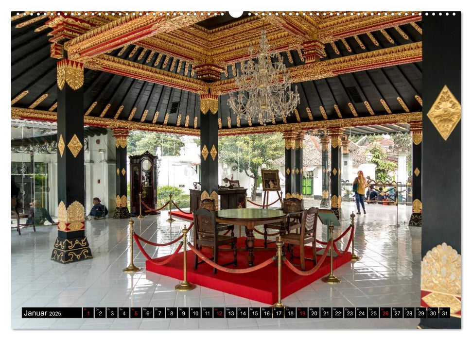 Yogyakarta - Indonesien (CALVENDO Premium Wandkalender 2025)
