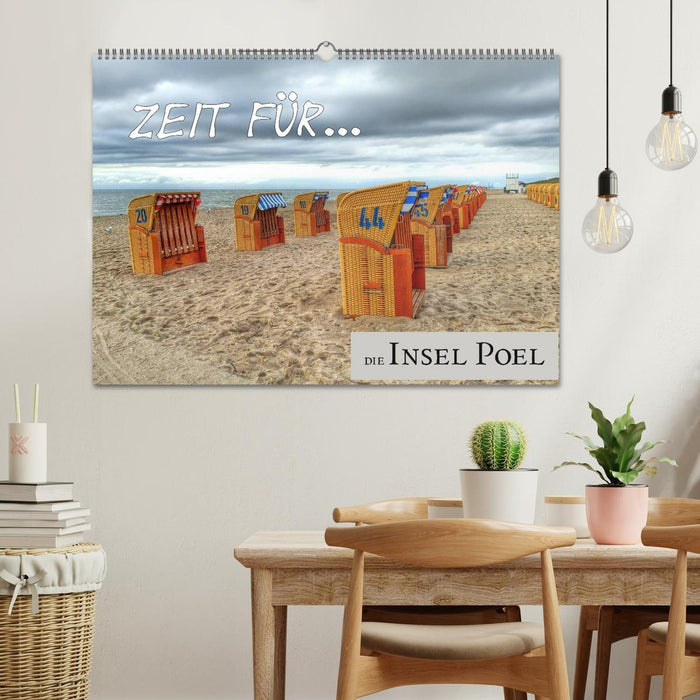 Zeit für... die Insel Poel (CALVENDO Wandkalender 2025)