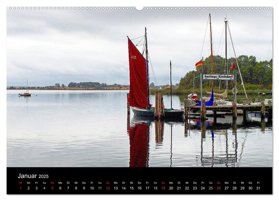 Zeit für... die Insel Poel (CALVENDO Wandkalender 2025)