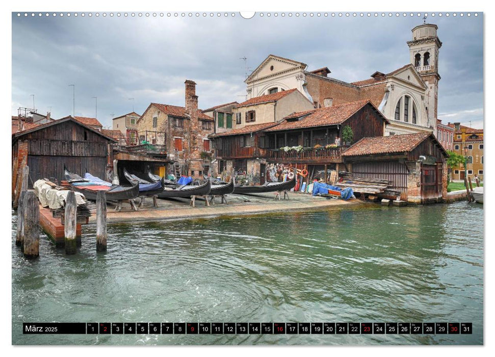 Venedig - Der andere Blick (CALVENDO Premium Wandkalender 2025)