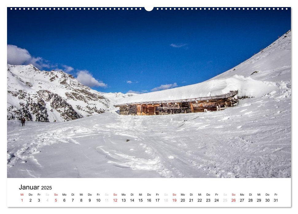 Almen im Ultental (CALVENDO Premium Wandkalender 2025)