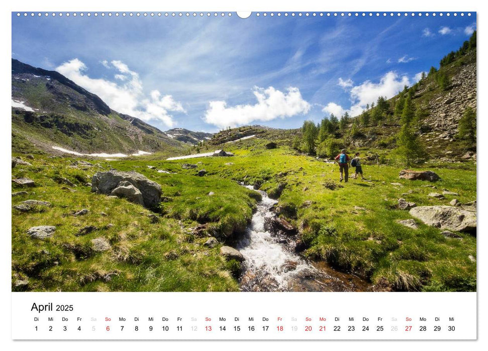 Almen im Ultental (CALVENDO Premium Wandkalender 2025)