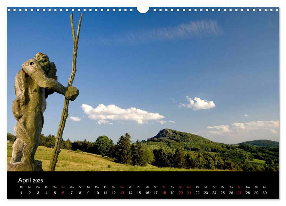 Fuldaer Land - Heile Welt zwischen Rhön und Vogelsberg (CALVENDO Wandkalender 2025)