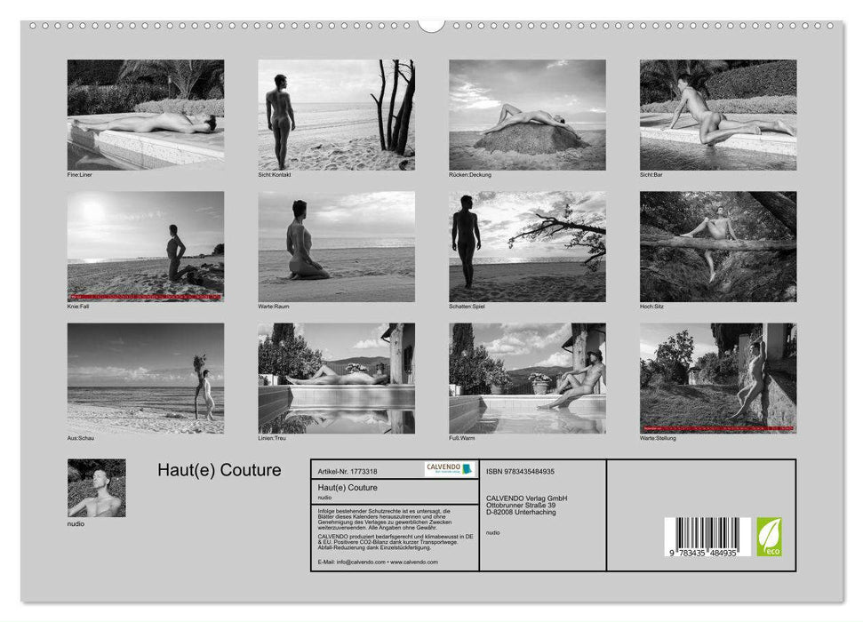 Haut(e) Couture (CALVENDO Premium Wandkalender 2025)