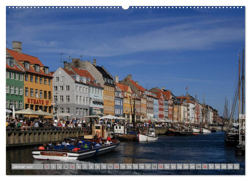 Dänemark - Ostseeküste (CALVENDO Premium Wandkalender 2025)