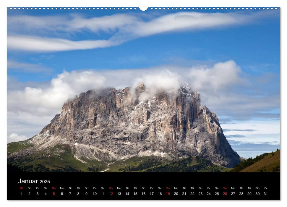 Ladinien - Wo Südtirol am schönsten ist (CALVENDO Wandkalender 2025)