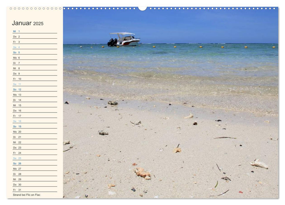 Mauritius - traumhaft und unvergesslich (CALVENDO Premium Wandkalender 2025)