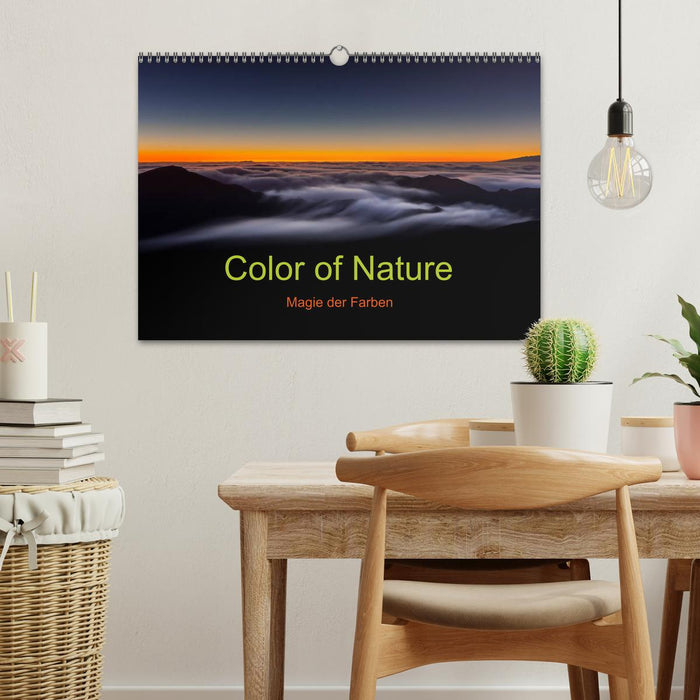 Color of Nature - Magie der Farben (CALVENDO Wandkalender 2025)