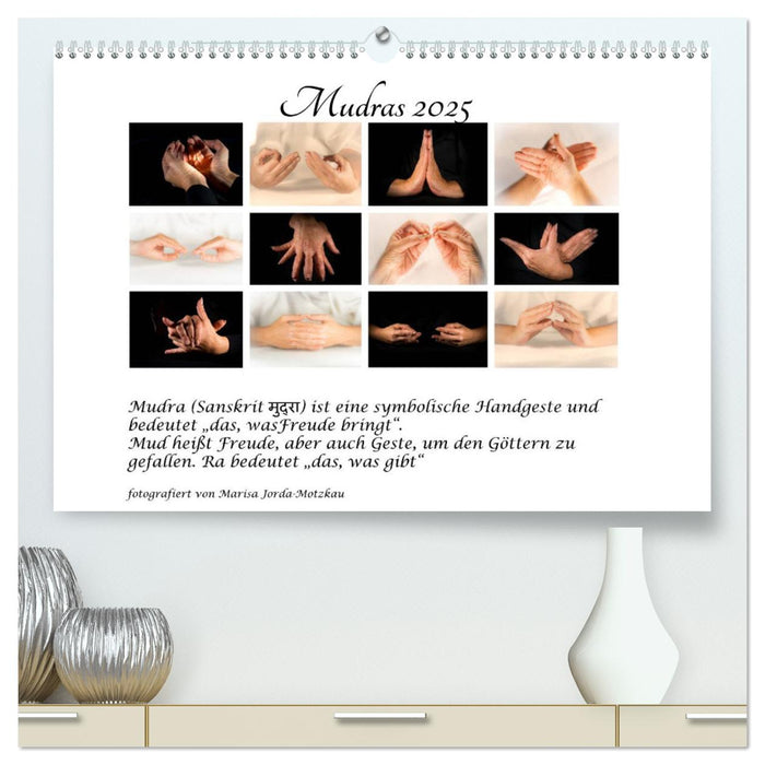 Mudras / 2025 (CALVENDO Premium Wandkalender 2025)