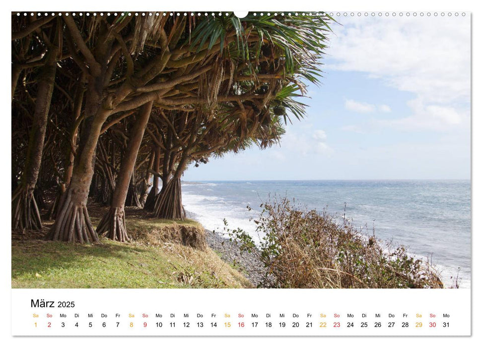 La Réunion - Auf der Insel der Gefühle (CALVENDO Premium Wandkalender 2025)
