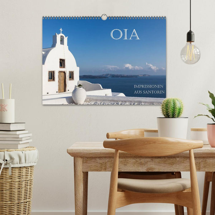 OIA - Impressionen aus Santorin (CALVENDO Wandkalender 2025)